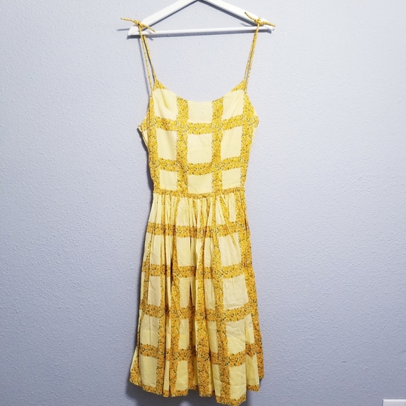 Vintage Dresses & Skirts - Vintage 50's 60's Mid Century glam Mad Men print summer party dress